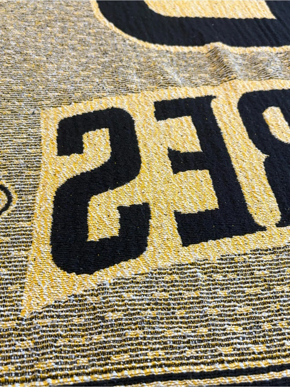Vintage San Diego Padres Woven Blanket 88x70 Large Tapestry Wall Hanging MLB